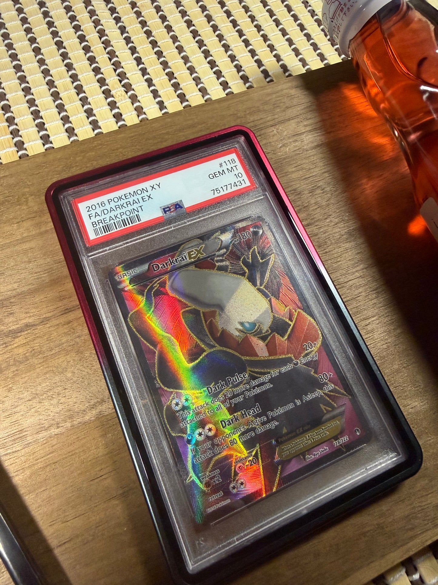 Darkrai EX 118 BREAKpoint - PSA10