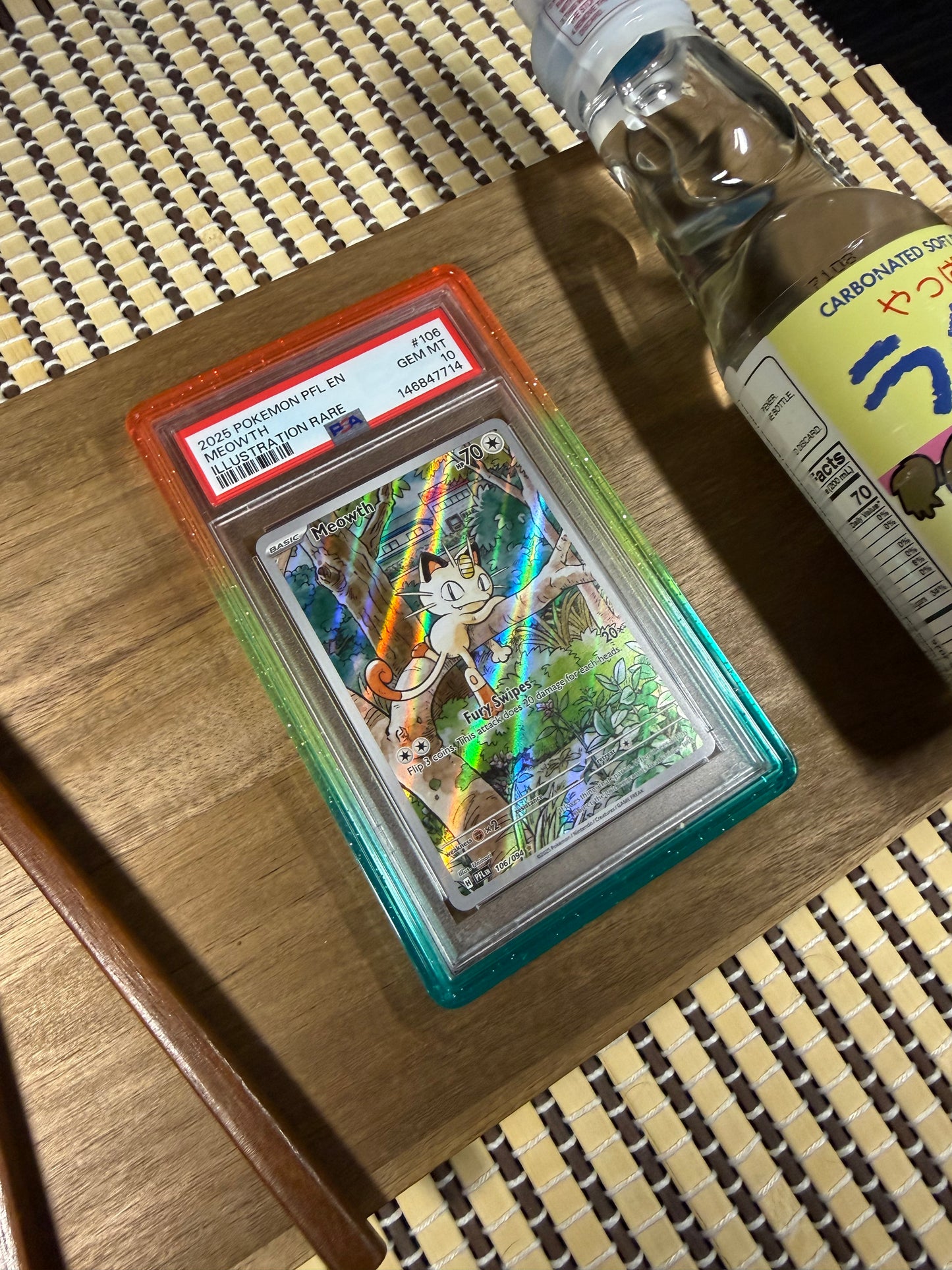 Meowth 106 - Phantasmal Flames - PSA10