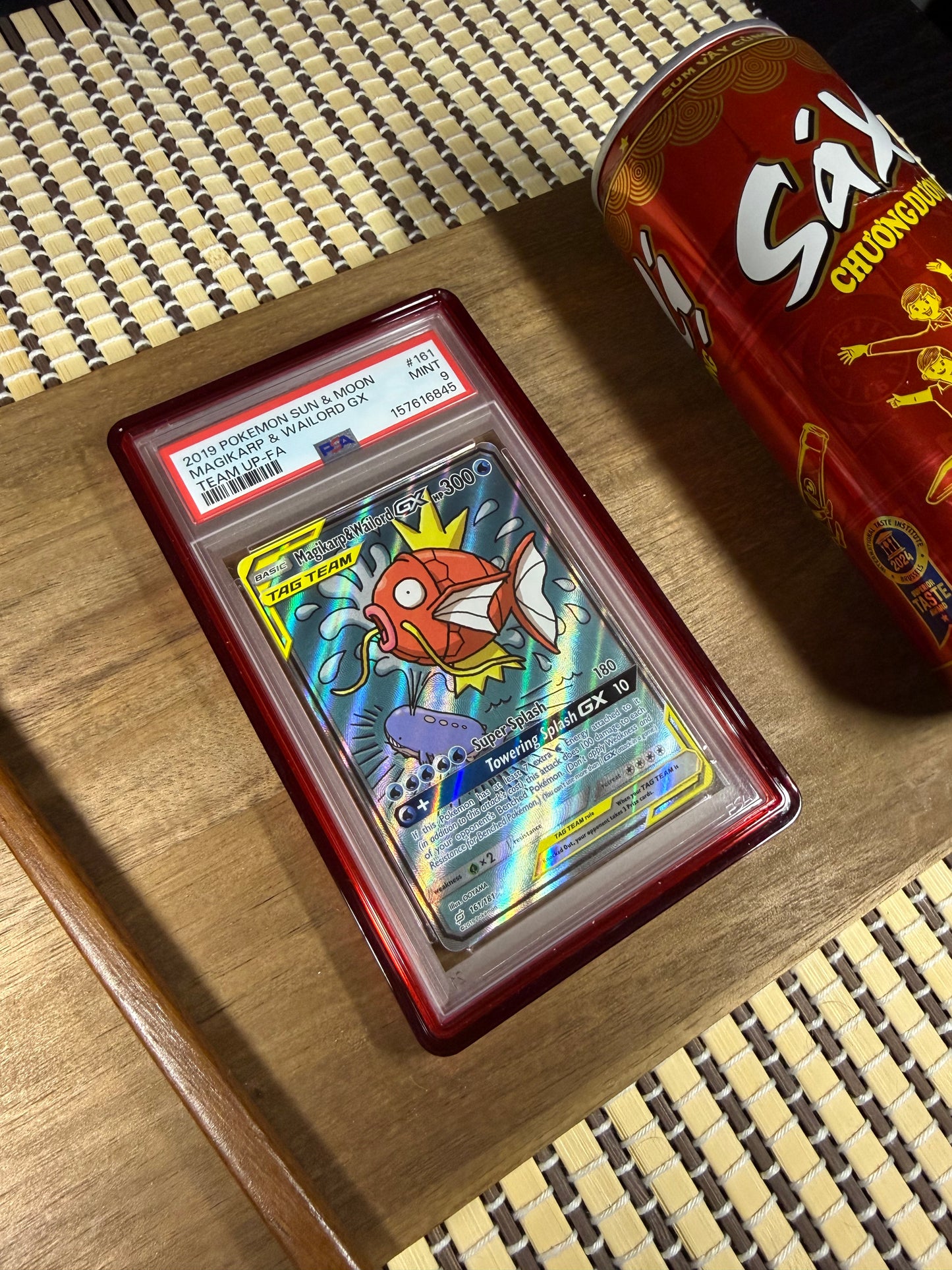 Magikarp & Wailord GX 161 - Team Up - PSA9