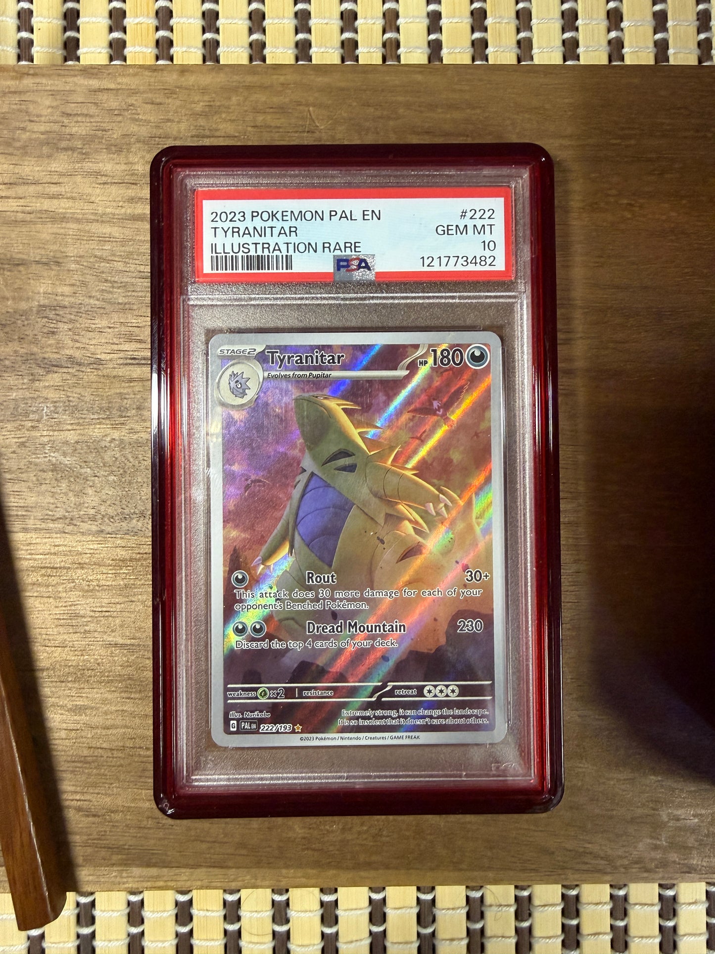 Tyranitar - Paldea Evolved 222