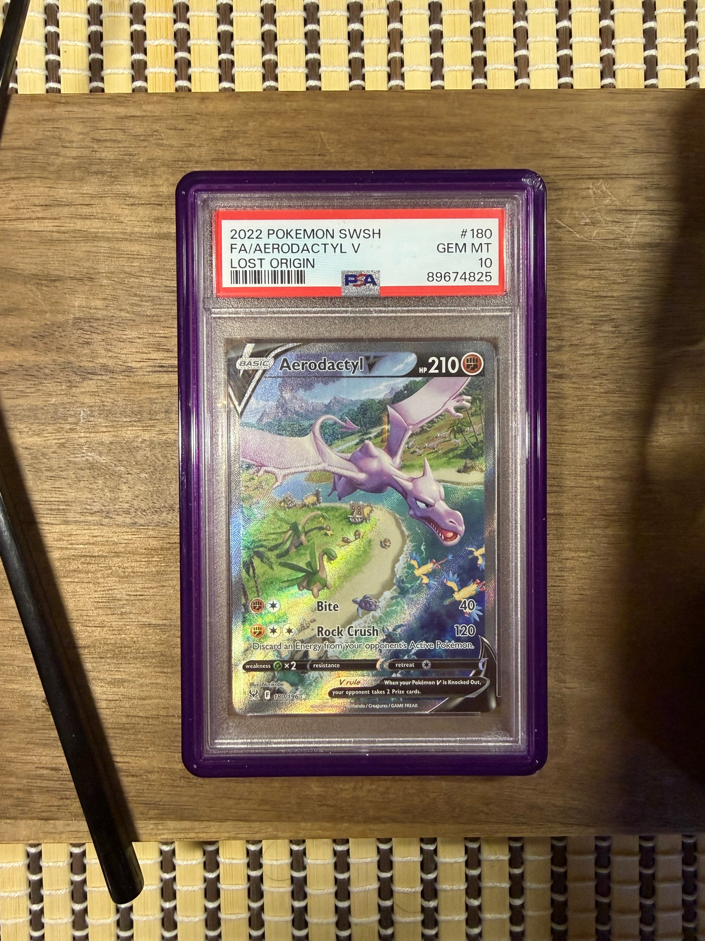 Aerodactyl V - Lost Origin 180