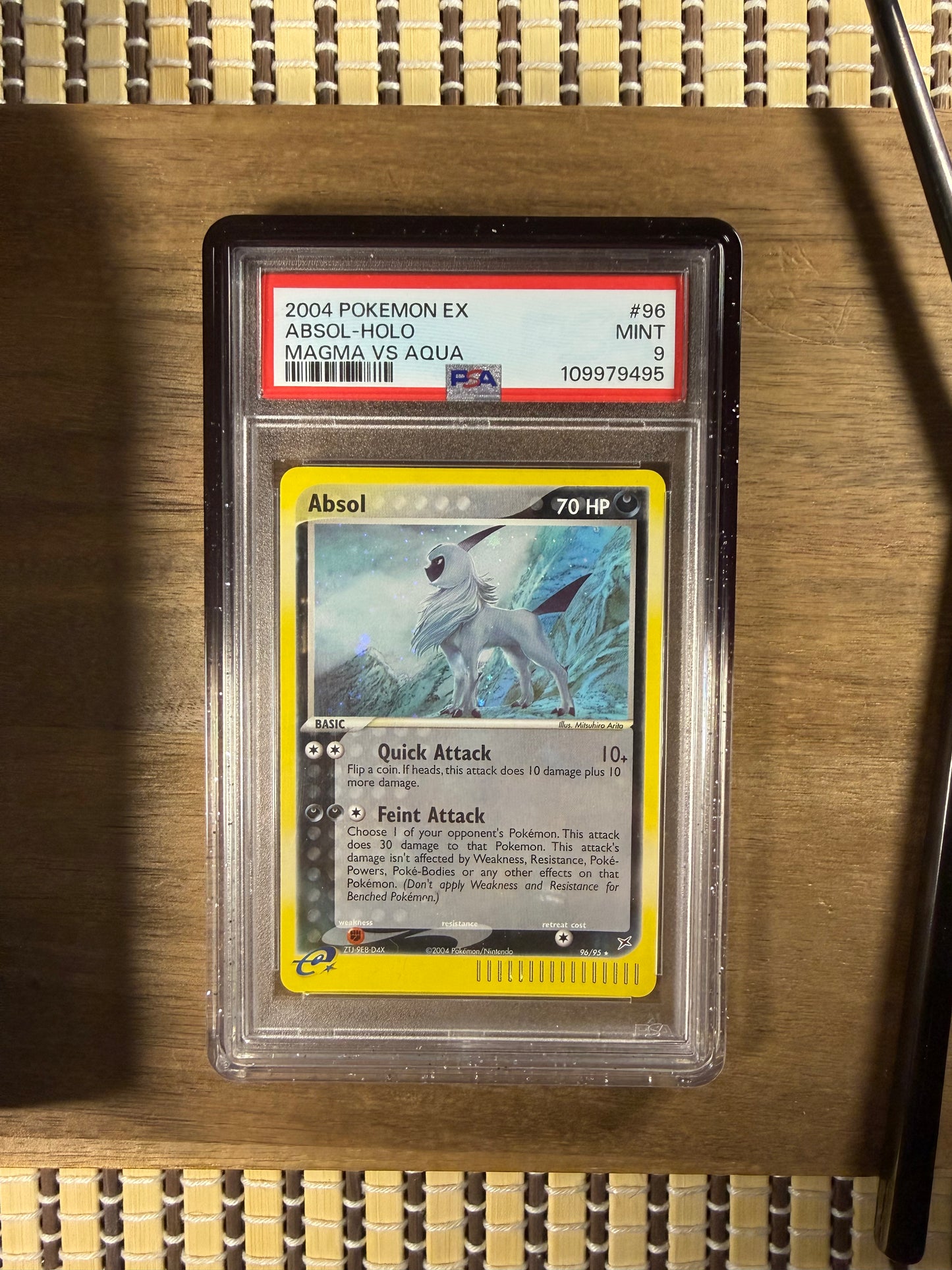 Absol 96 - EX Team Magma vs Team Aqua - PSA9