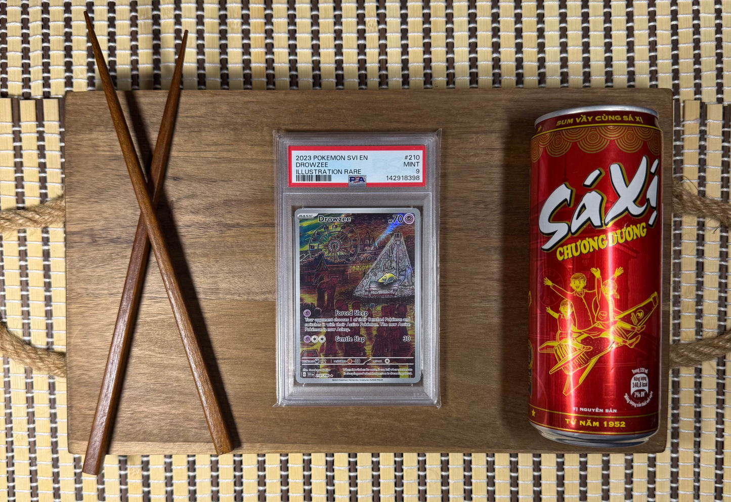 Drowzee 210 - Scarlet & Violet - PSA9
