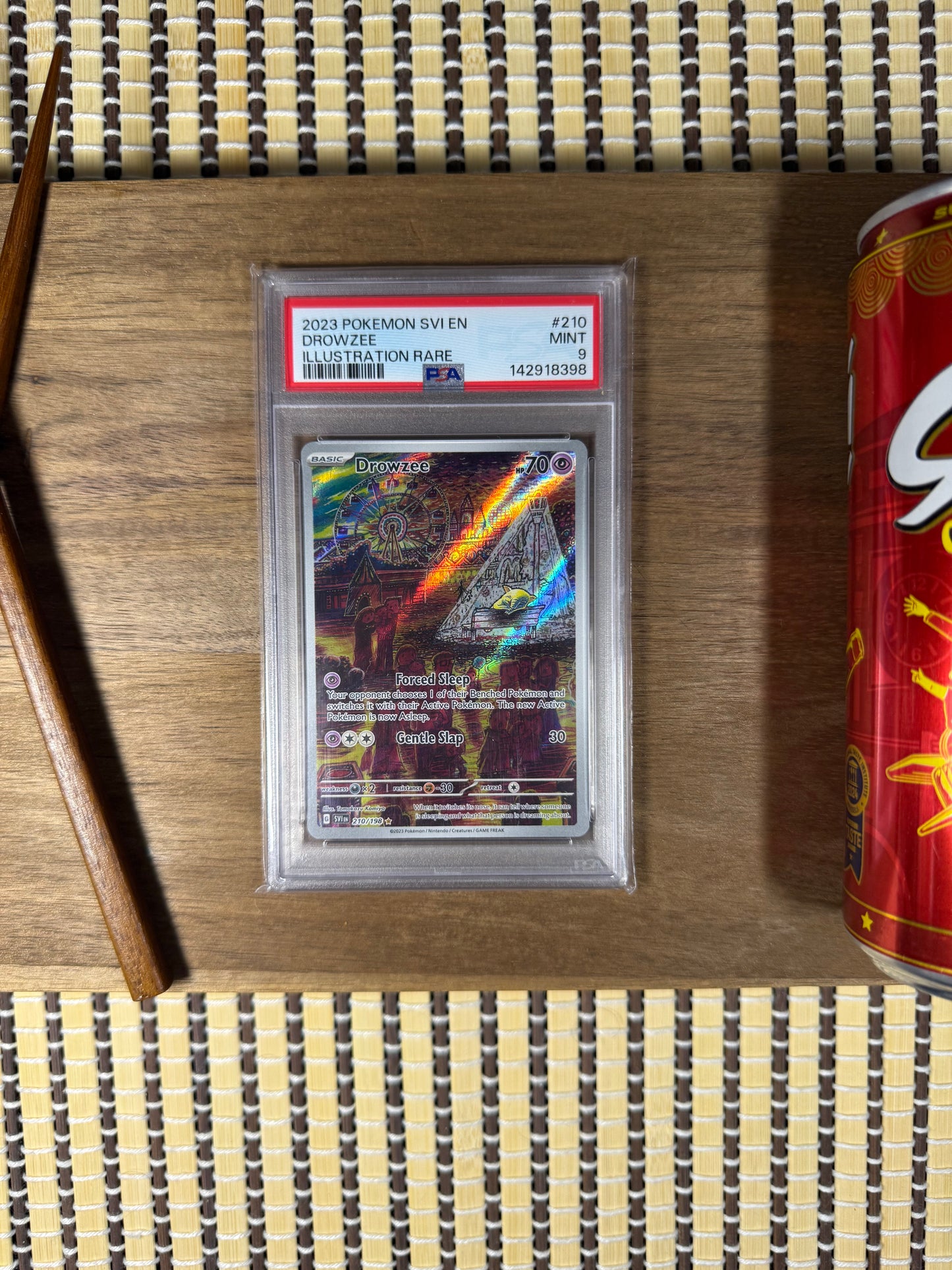 Drowzee 210 - Scarlet & Violet - PSA9