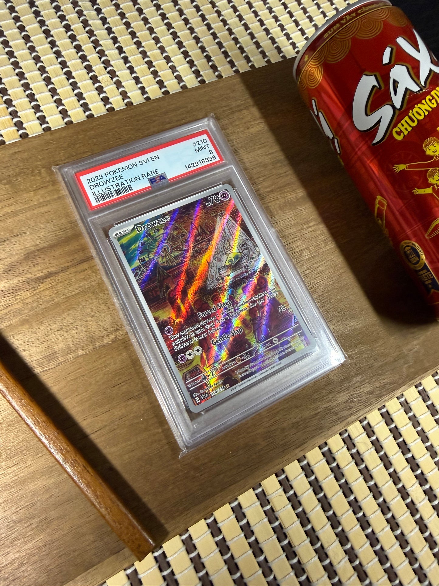 Drowzee 210 - Scarlet & Violet - PSA9