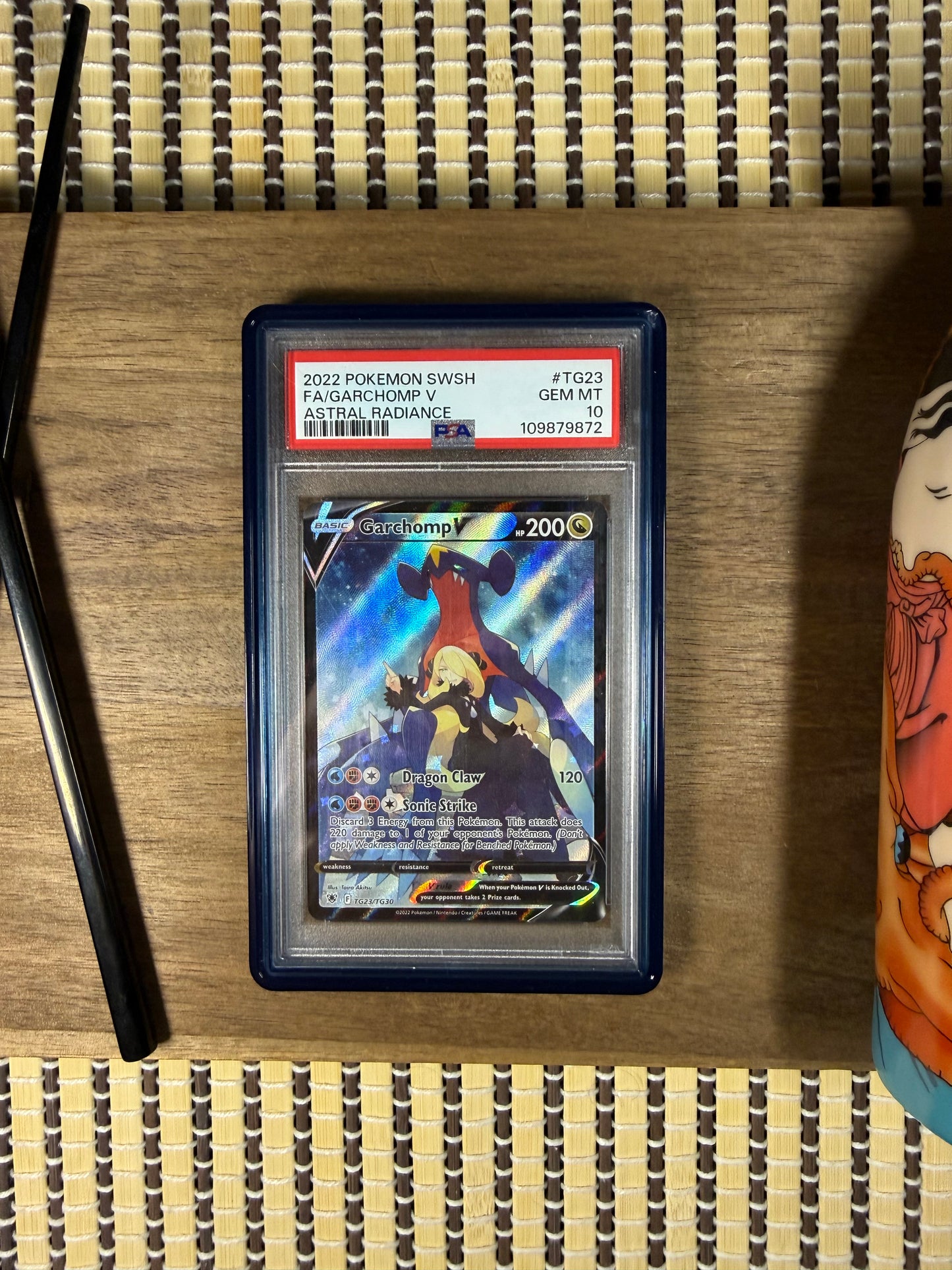 Garchomp V TG23 - Astral Radiance - PSA10