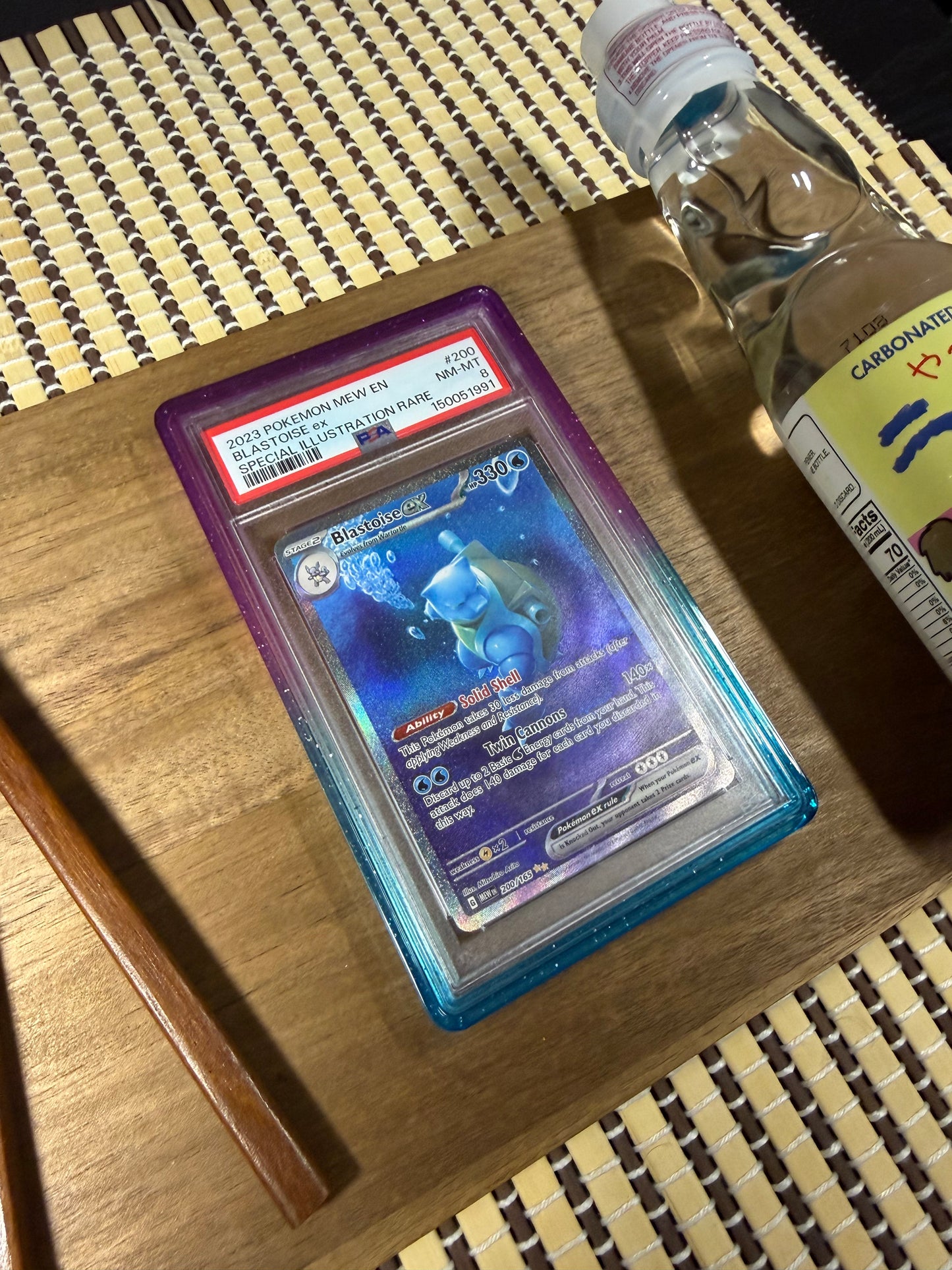 Blastoise EX 200 - S.V. 151 - PSA8