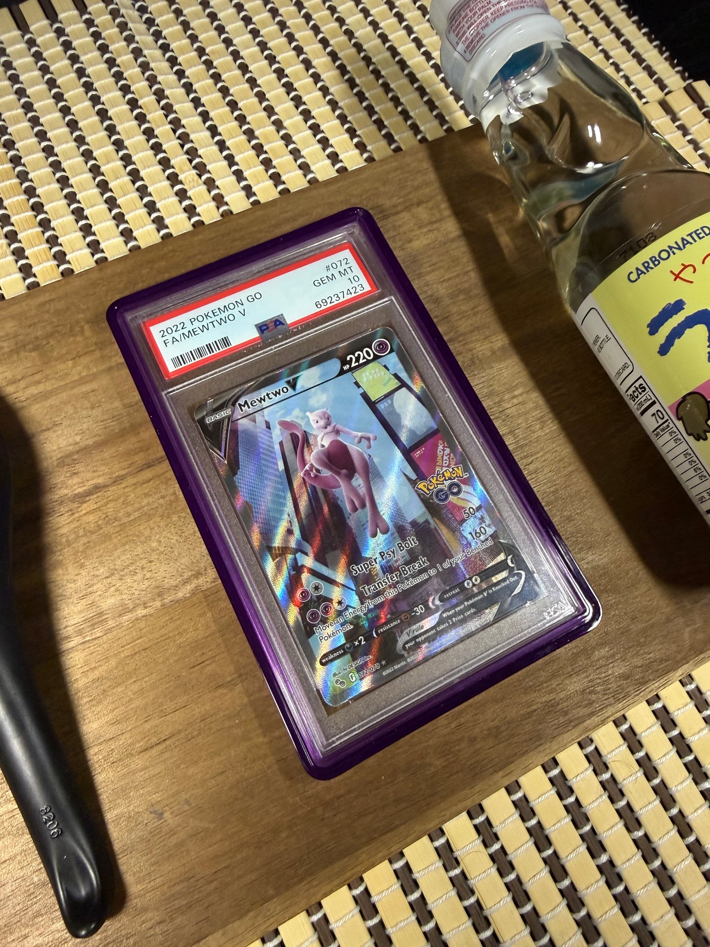 Mewtwo V 072 - Pokémon GO - PSA10