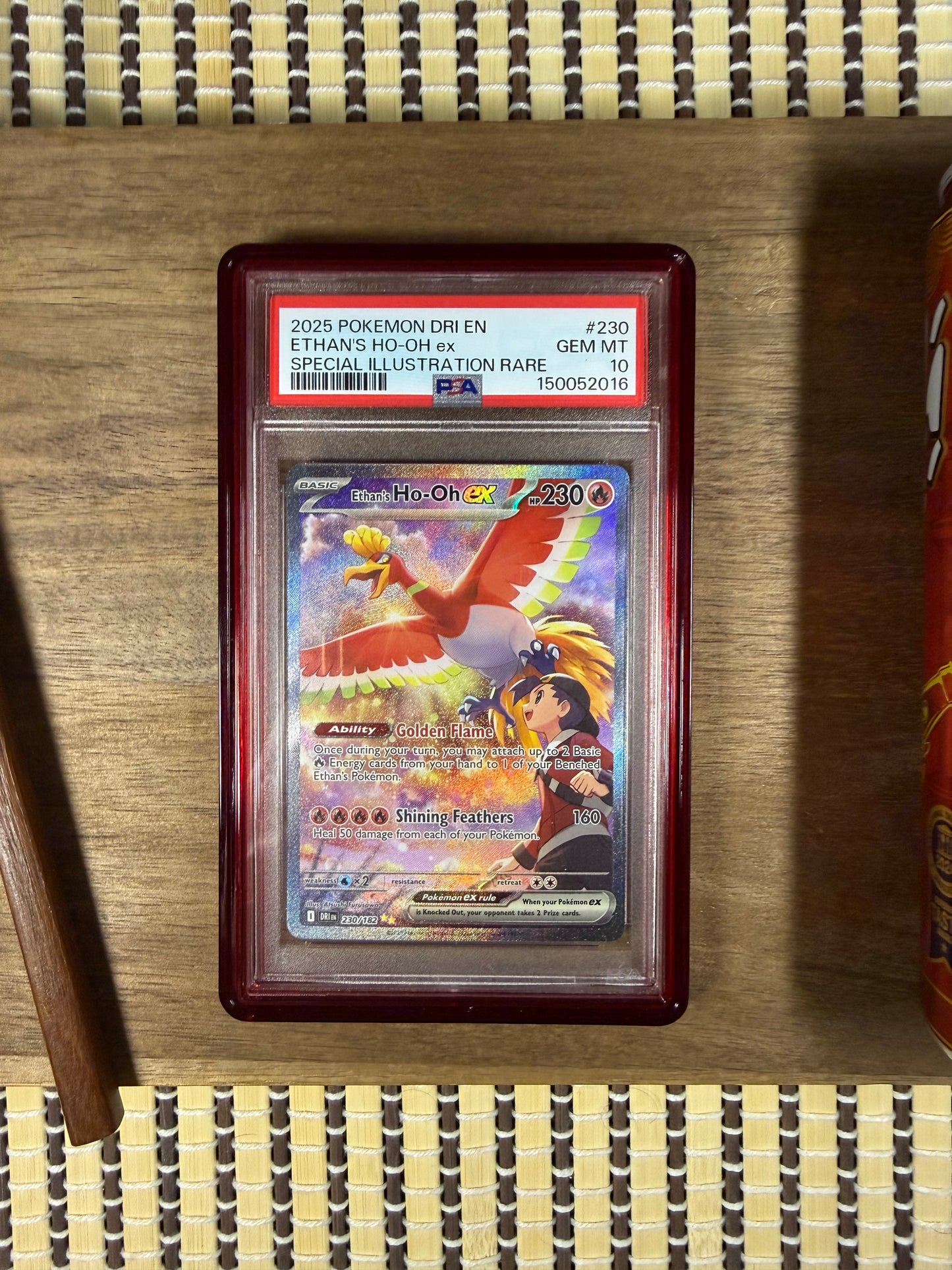 Ethan’s Ho-Oh EX 230 - Destined Rivals - PSA10