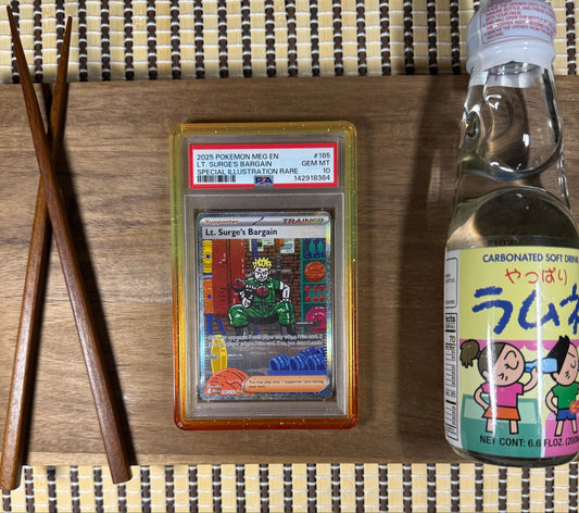 Lt. Surge’s Bargain 185 - Mega Evolution - PSA10
