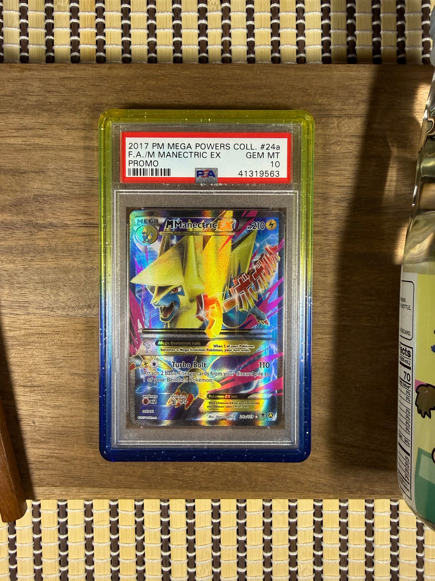 Mega Manectric EX 24a - Promo - PSA10