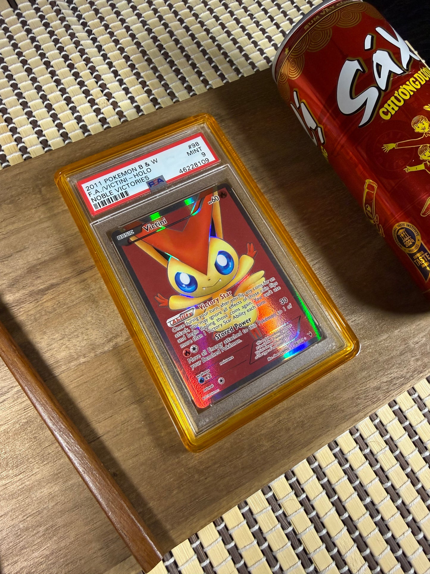 Victini 98 - Noble Victories - PSA9